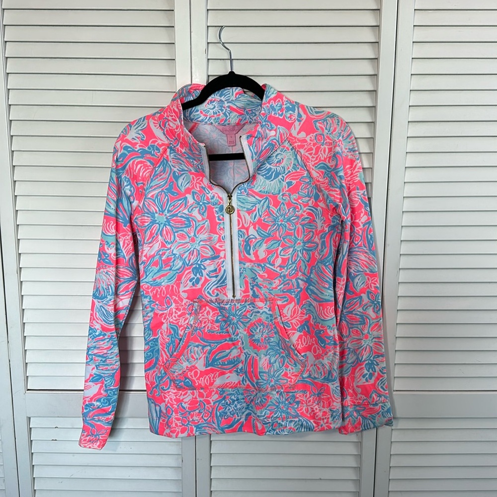 NWT Lily Pulitzer Skipper pop over summer siren S